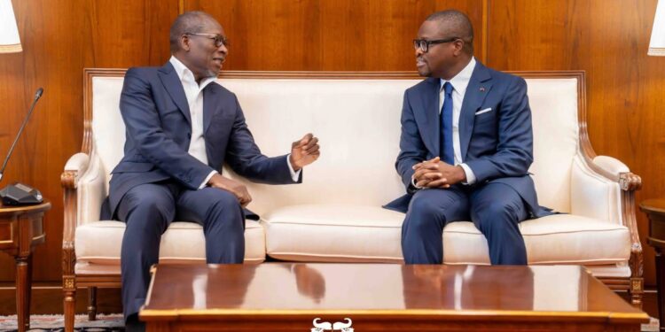 Cérémonie d’investiture du nouveau président de la République : Tête-à-tête entre Patrice Talon et Romuald Wadagni