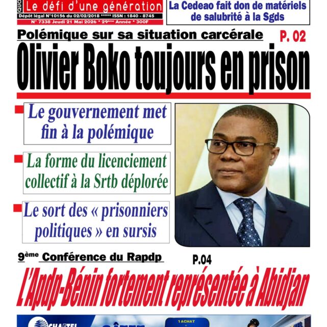 Le Matinal du 21 mai 2026