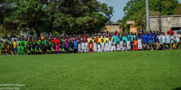 Champion’s plateau foot U13 : Abi Sport s&rsquo;adjuge le trophée de la première édition