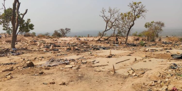 Exploitation de l’or à Koussigou Montagne dans l&rsquo;Atacora : Les orpailleurs illicites déguerpis du site