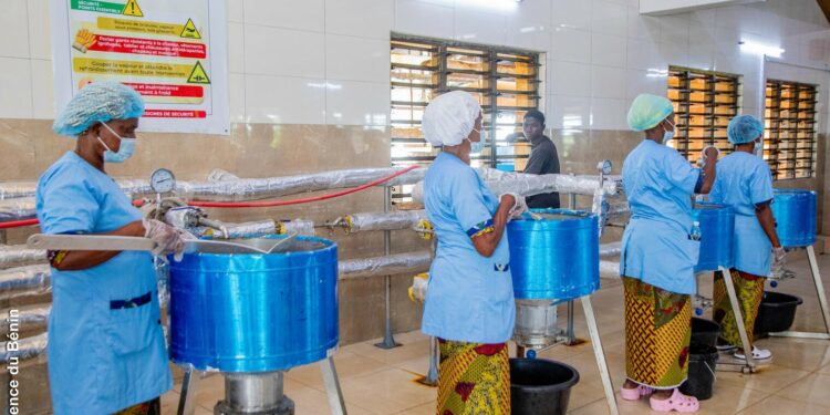 Commune de Ouidah : Une unité de production de sel iodé inaugurée à Djègbadji