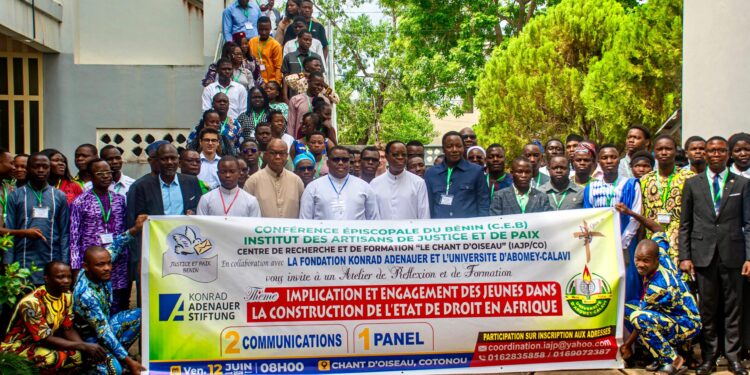 État de droit en Afrique : L’Iajp et la fondation Konrad Adenauer misent sur l’engagement des jeunes