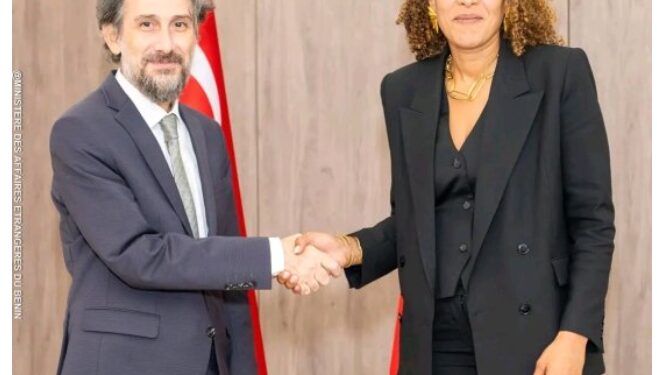 Coopération internationale : Corinne Amori Brunet reçoit plusieurs ambassadeurs accrédités au Bénin