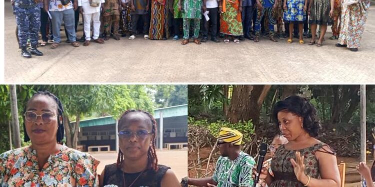 Institut National de la Femme : Aiblou Assogba Igore sonne la mobilisation contre les violences basées sur le genre à la CBT de Lokossa.
