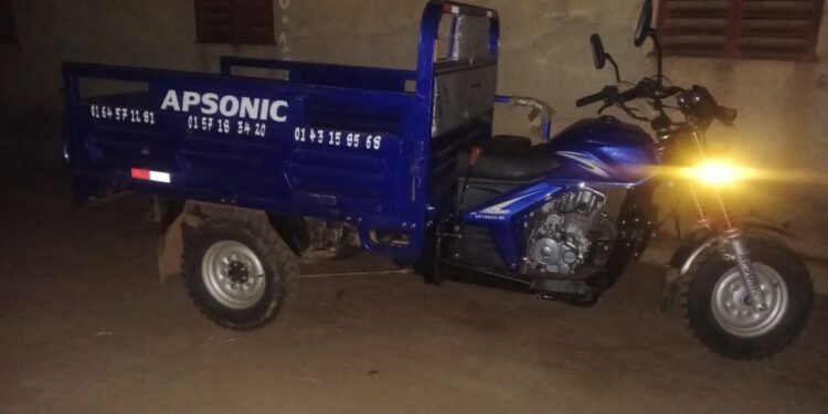 Péhunco : Un tricycle volé retrouvé par la police lors d’une patrouille nocturne