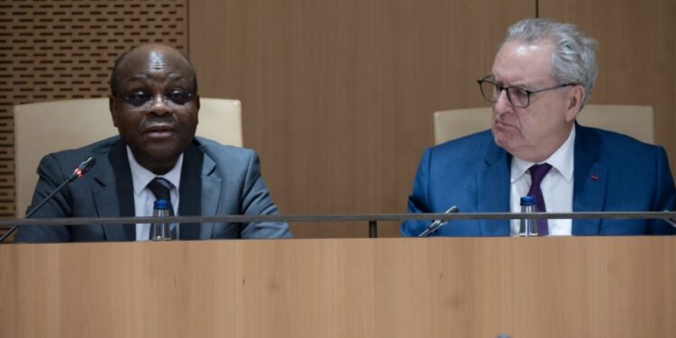 Au siège du Conseil constitutionnel français : Dorothé Sossa interroge l’avenir de la protection des droits humains