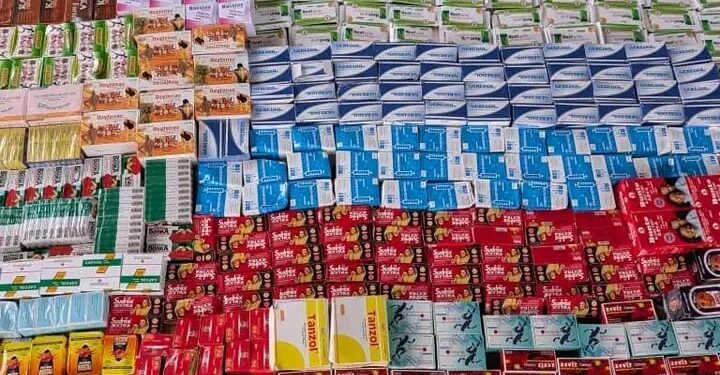 Lutte contre le trafic illicite dans  l’Ouémé et la Donga : 19 860 paquets de cigarettes et près de 500 kg de médicaments saisis