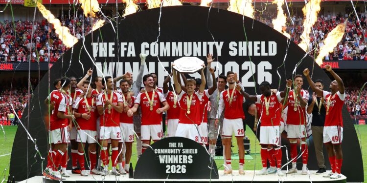 Community Shield 2026 : les Gunners d’Arsenal remportent leur 19ème titre