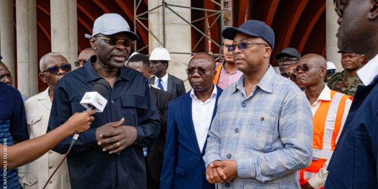 Assemblée nationale du Bénin : Joseph Djogbénou satisfait de l&rsquo;avancement du nouveau siège
