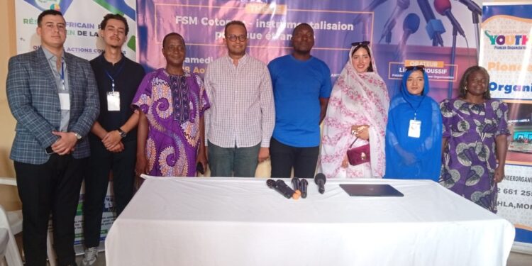 Forum social mondial : Limam Boussif réaffirme l’engagement de la Ypo pour la coopération africaine