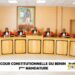 Conseil économique et social : La Cour constitutionnelle valide le nouveau règlement intérieur de l’institution