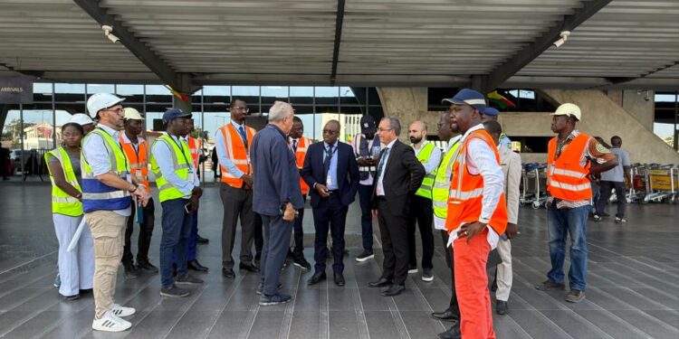 Modernisation de l&rsquo;aéroport Bernardin Gantin de Cotonou : Georges Alé exige des travaux de qualité et le respect des délais