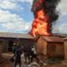 Incendie à Banikoara : neuf blessés