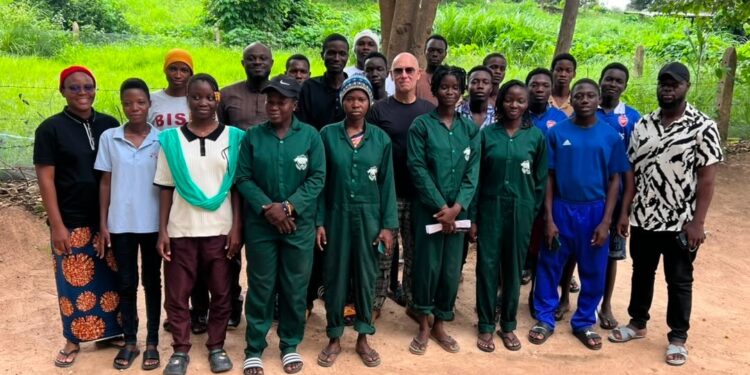 En visite au Groupe K-D.K : Lionel Gomet séduit par le potentiel agricole du Bénin