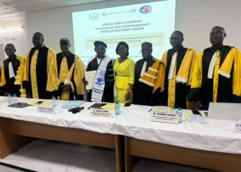 Paix et gouvernement: Constant Gnacadja décroche son doctorat