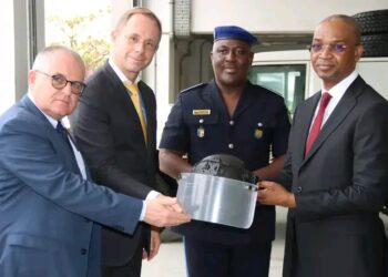 Renforcement des capacités d’intervention de la Police républicaine : L’Union européenne offre un lot de matériels aux forces de sécurité