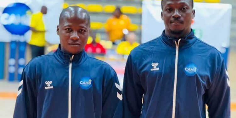 Can Cadets et Juniors Masculins de handball « Abidjan 2026 » : Ulrich Sahgui et Safiou Berebere honorent le sifflet béninois