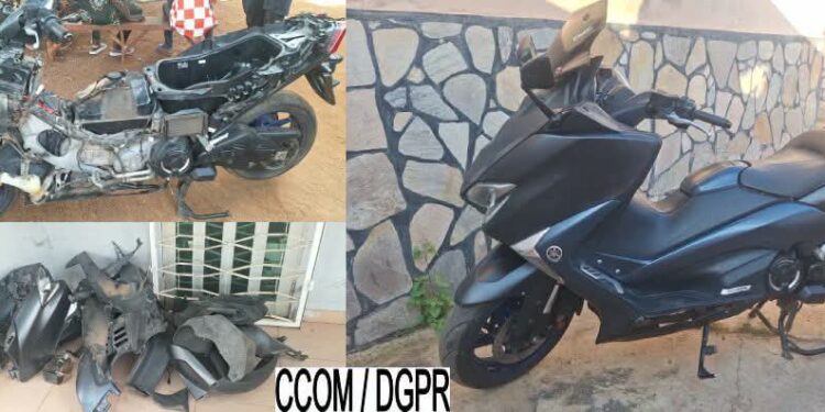 Natitingou : Quatre motos volées retrouvées au domicile d’un présumé voleur