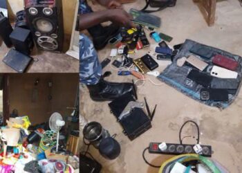Atchoukpa : Un cambrioleur récidiviste tombe avec un important butin