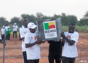 Jeux olympiques de la jeunesse : Le Bénin célèbre la flamme olympique de « Dakar 2026 »