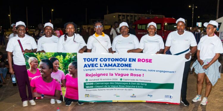 Prévention des cancers féminins au Bénin : L’Anpe dans la marche rose