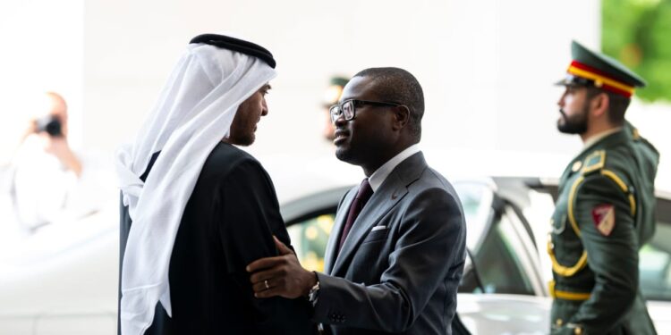 Diplomatie : Romuald Wadagni reçu par Cheikh Mohamed bin Zayed Al Nahyan