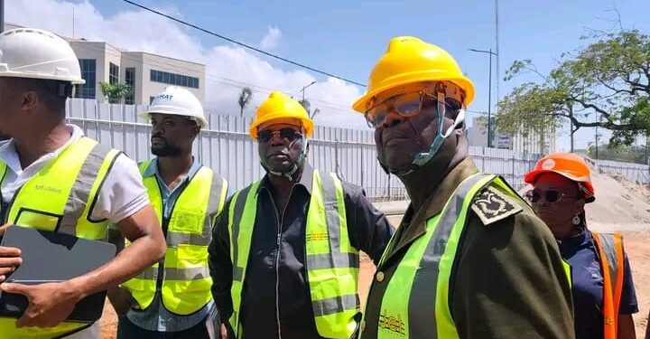Construction du nouvel hôtel de ville de Cotonou : Les travaux exécutés à 45%