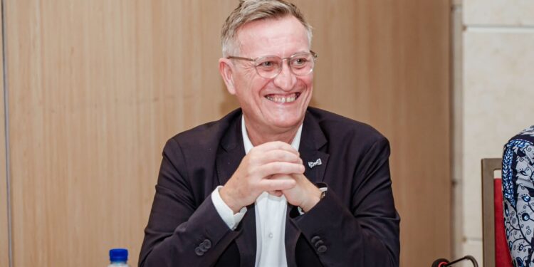 Gaël Pelletier sur l&rsquo;Académie Hbc Nantes Bénin : « C&rsquo;est un projet béninois que nous accompagnons »