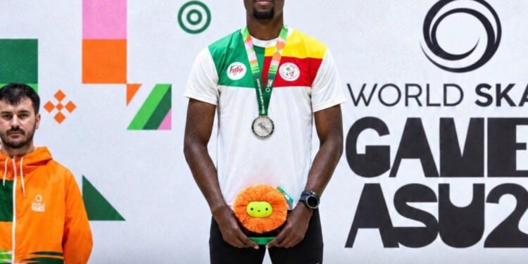 World skate games 2026 : Salifou Mouhawya décroche l’argent pour le Bénin