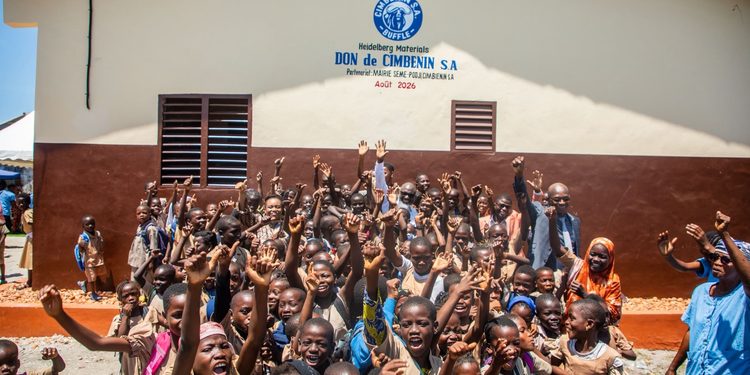 Œuvres sociales : CIMBENIN dote l’EPP Sèkandji 1 d’un nouveau module de trois salles de classe