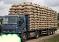 Coup de filet du commissariat central d’Akpro-Missérété : La police intercepte un camion détourné rempli de 1100 sacs de riz détourné