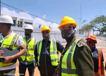 Construction du nouvel hôtel de ville de Cotonou : 45% de taux d&rsquo;exécution