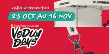 Vodun Days 2027 : inscriptions pour les stands et accréditations lancées
