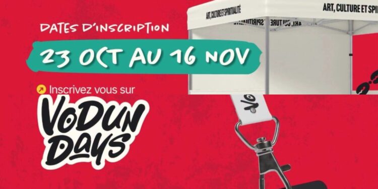 Vodun Days 2027 : inscriptions pour les stands et accréditations lancées