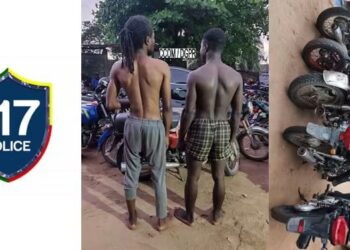 Pahou : Deux individus interpellés avec cinq motos